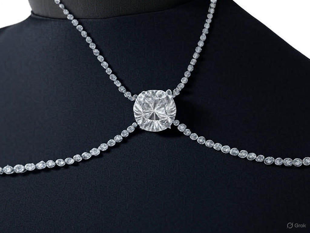Lunara Crown Diamond Necklace