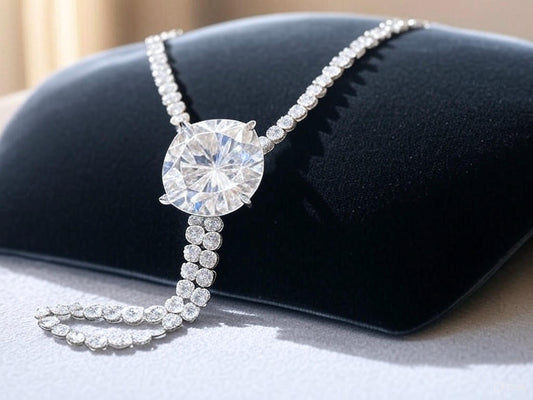 Solara Royal Diamond Pendant Necklace